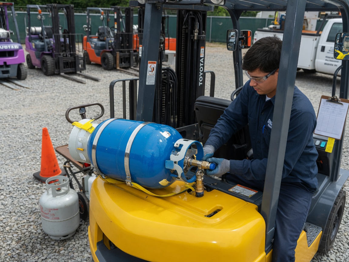 Propane Forklift Rental services