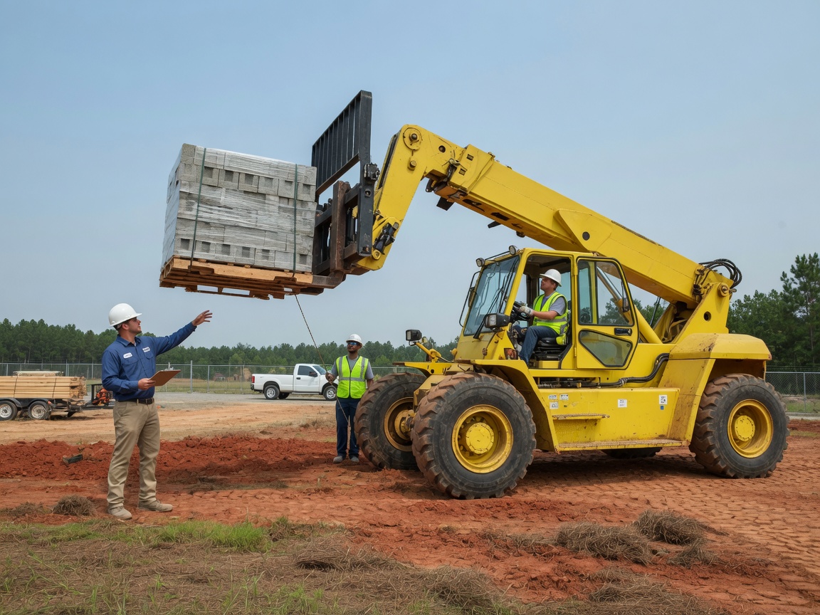 Rough Terrain Forklift Rental services