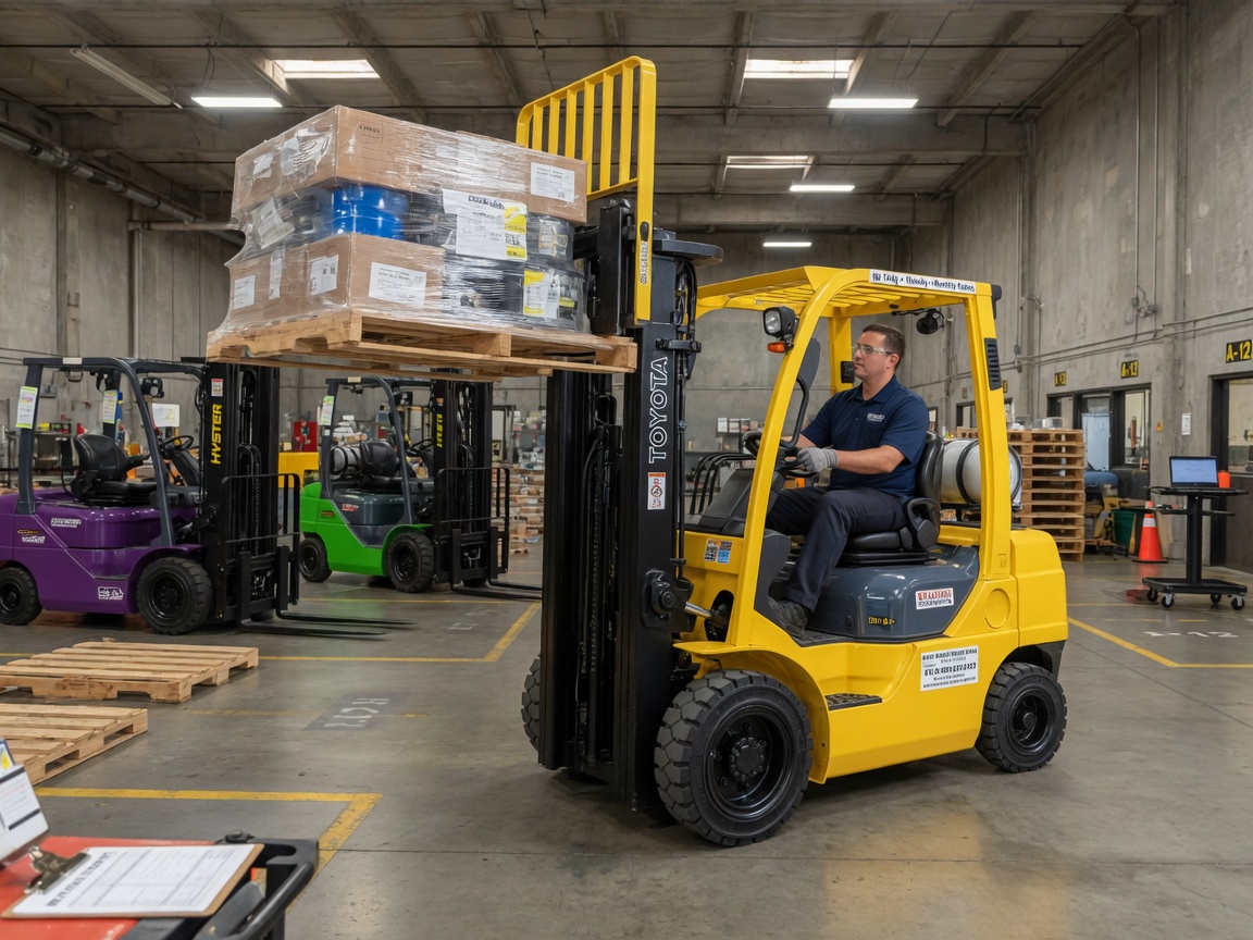 Warehouse Forklift Rental services